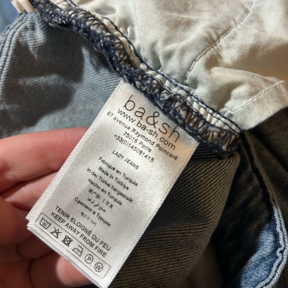 ba&sh Clifford Baggy Medium Wash Jeans Size 2 - Picture 7 of 13